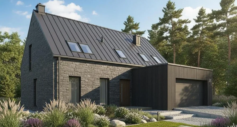 Проект Двухэтажный дом 14 на 16, 196 м2