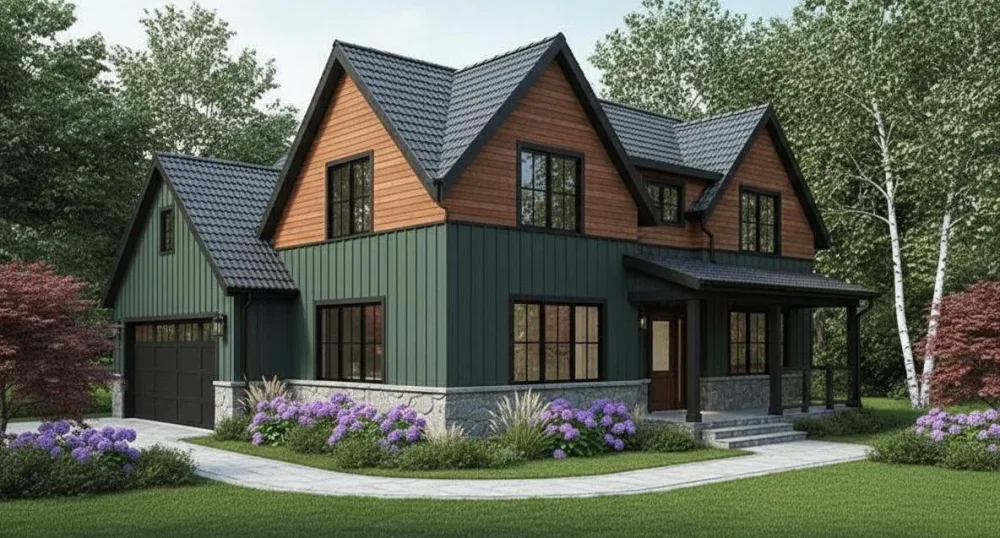 Проект Двухэтажный дом 17 на 11, 207 м2