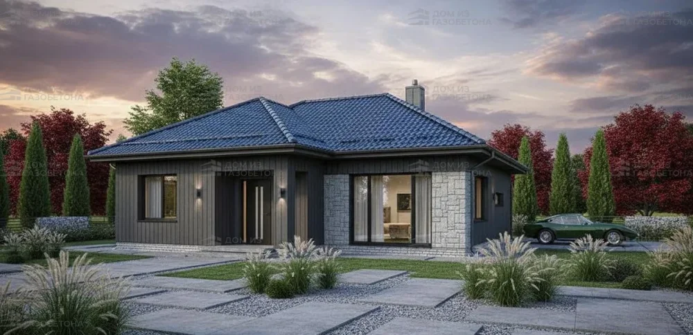 Проект Двухэтажный дом 13 на 12, 167 м2